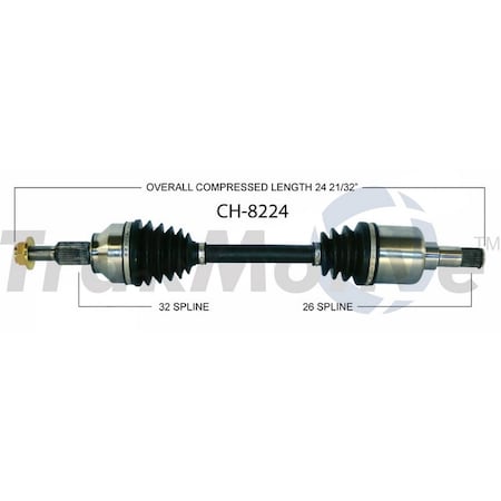 Surtrack Axle Cv Axle Shaft, Ch-8224 CH-8224